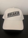 Breaker Hat - Black on White