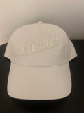 Breaker Hat - White on White